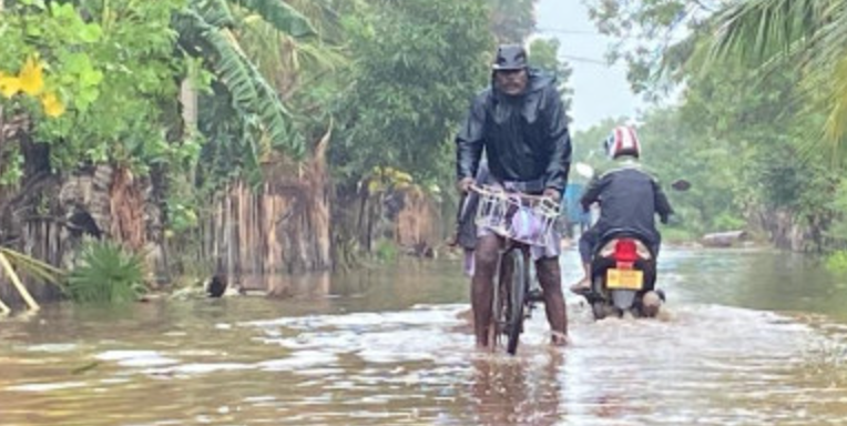 வடக்கில் தொடரும் சீரற்ற காலநிலை