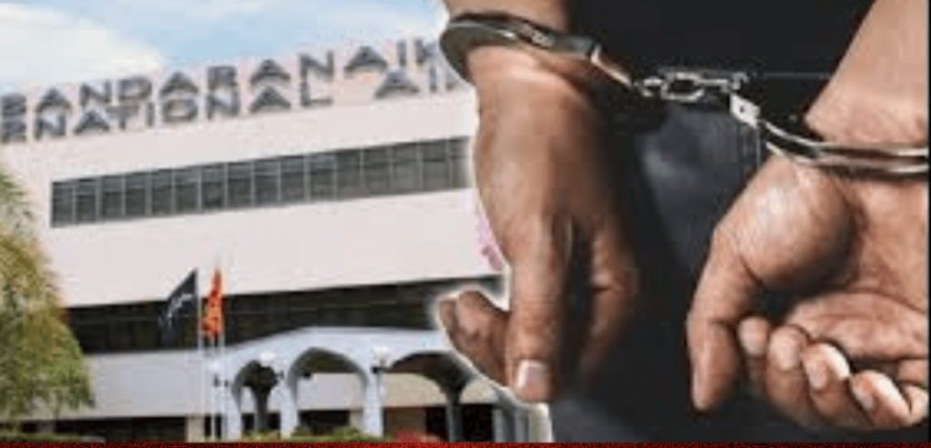 சட்டவிரோதமாக வெளிநாட்டு சிகரெட்டுகளை கொண்டு வந்த நபர் விமான நிலையத்தில் கைது